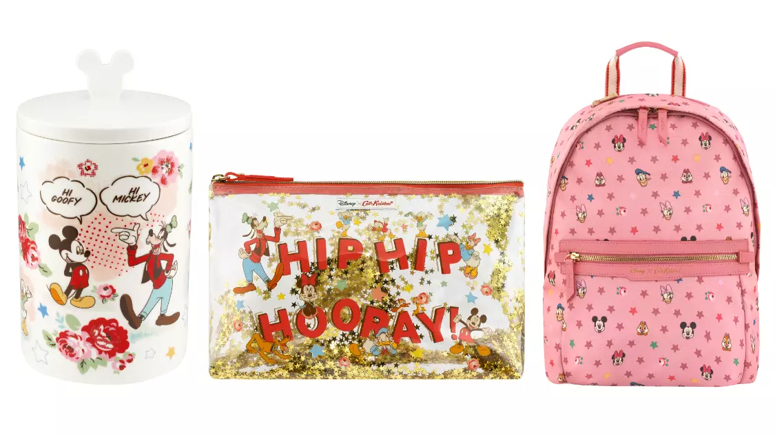 Cath Kidston Reveals Capsule Mickey Mouse Accessories And Homeware Collection