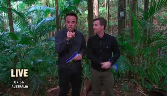 Ant and Dec revealed they had 'noted' the rule break (