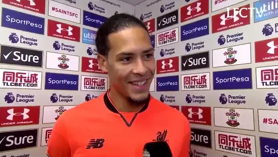 Liverpool Fans Will Love Virgil Van Dijk's Reaction To Manchester United's Loss