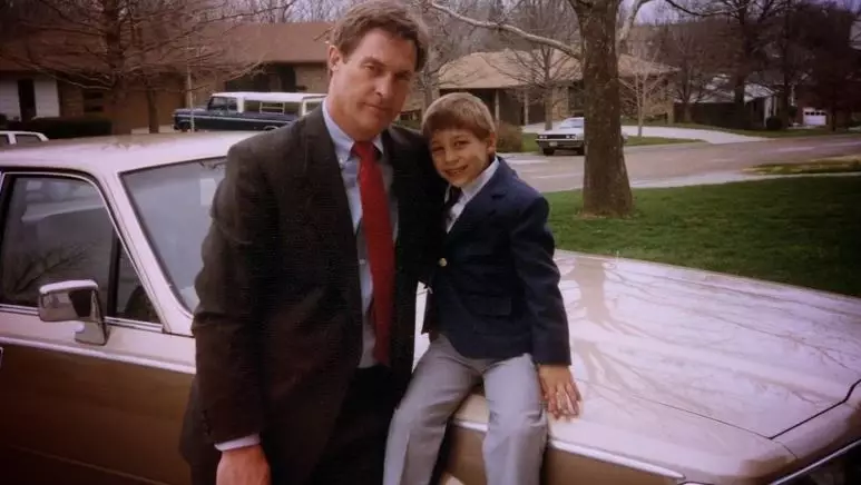 Ryan and his father Bill Ferguson.
