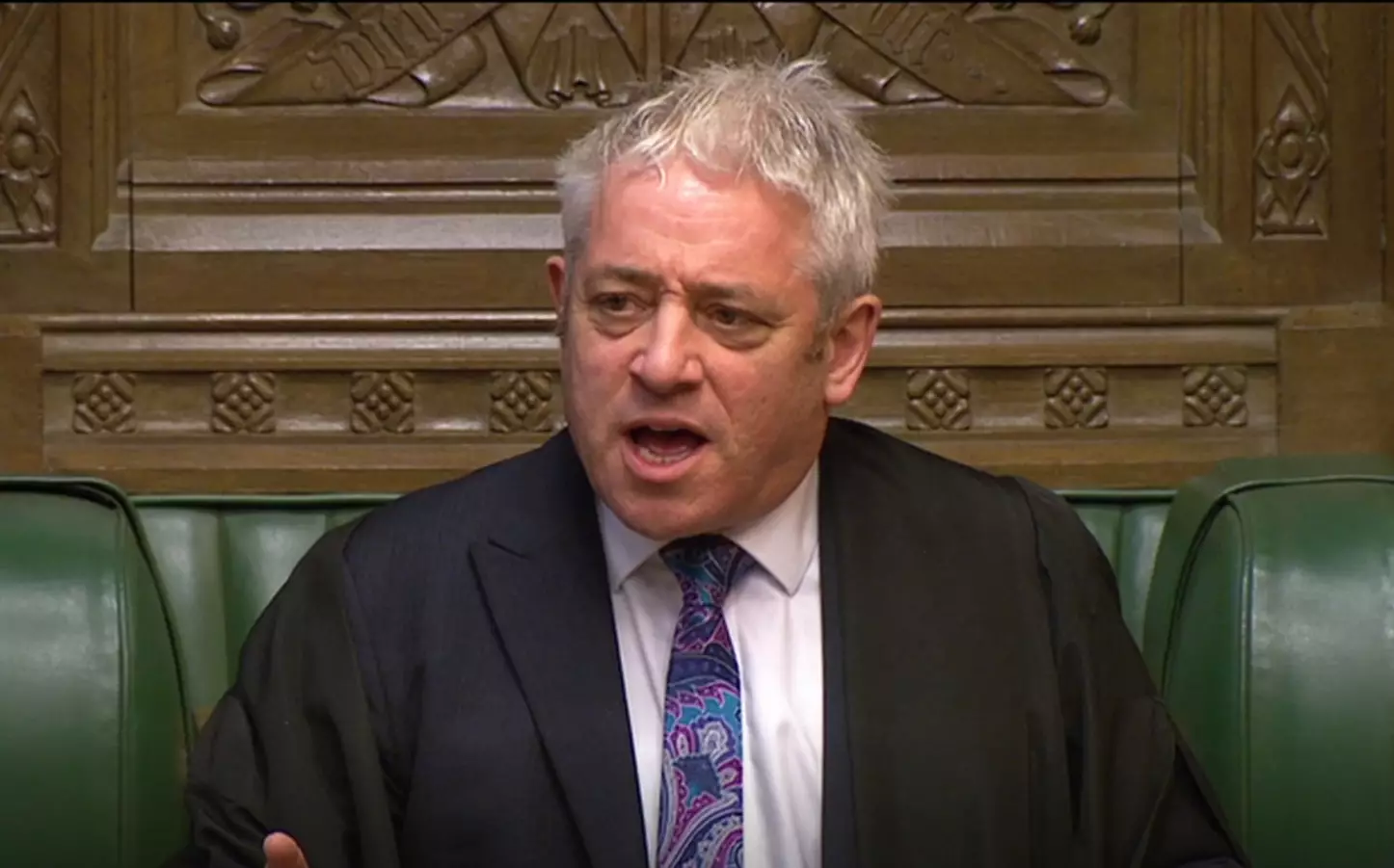 Speaker John Bercow ruled that the vote must be different this time.