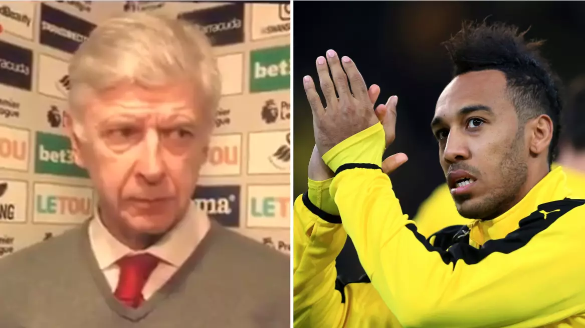 Arsenal Accidentally Announce Signing Of Pierre-Emerick Aubameyang Prematurely 