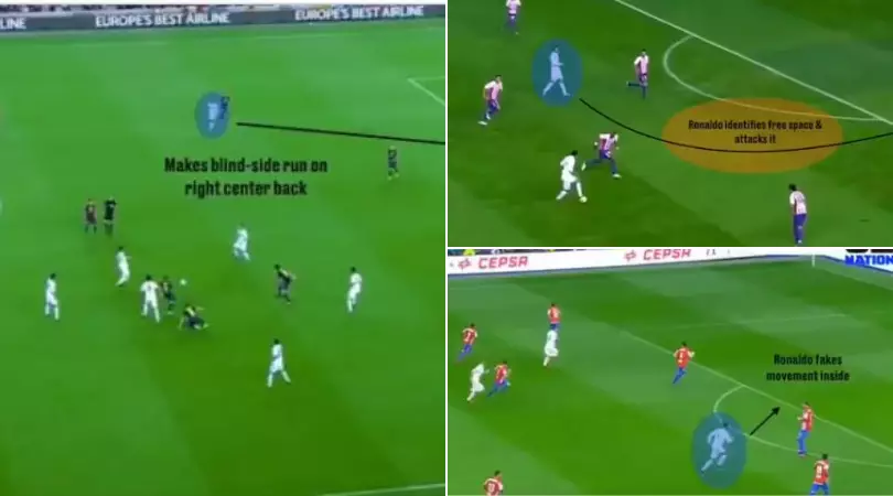 Video Proves Cristiano Ronaldo’s Off-The-Ball Movement Is The Best In The World