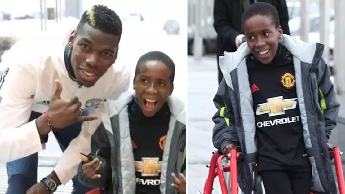 Paul Pogba Makes Amazing Gesture At Manchester United Player Of The Year Awards