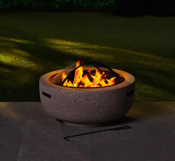 The Vermont fire pit, £90, is at the top end of the scale (
