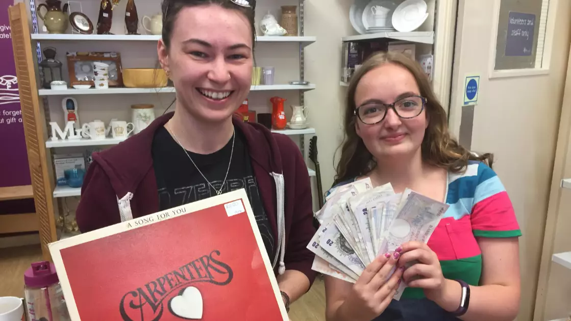 Woman Finds More Than £900 In Charity Shop Record, Hands It Straight Back 