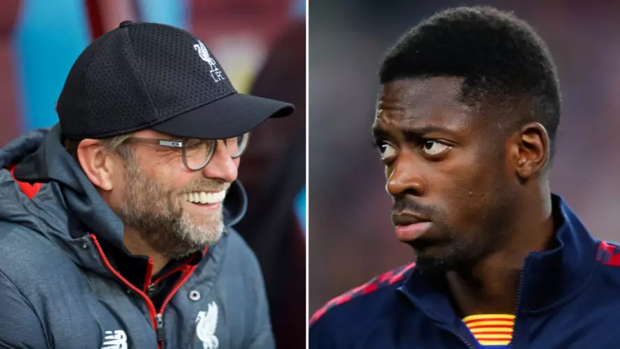 Ousmane Dembele 'Likes' Picture Of Him In A Liverpool Shirt On Social Media 