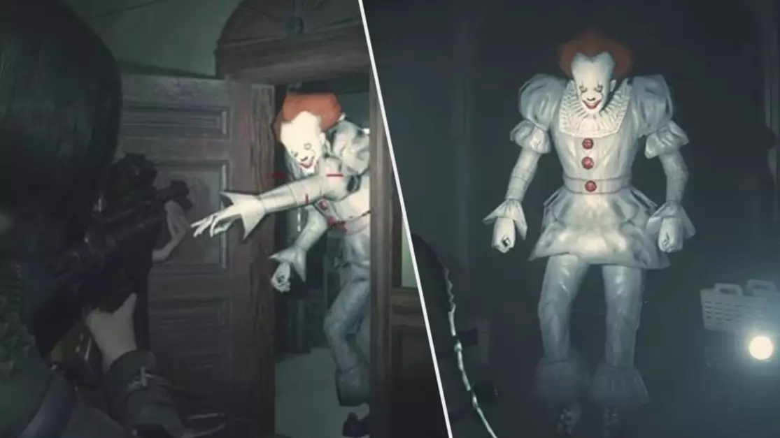 'Resident Evil 2' Gets A Pennywise Mod, And It's Absolutely Terrifying 