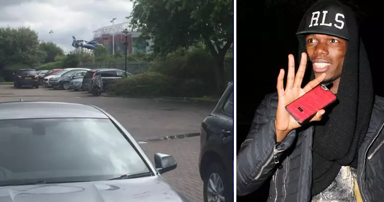 BREAKING: Paul Pogba Has Arrived In Secret In Manchester