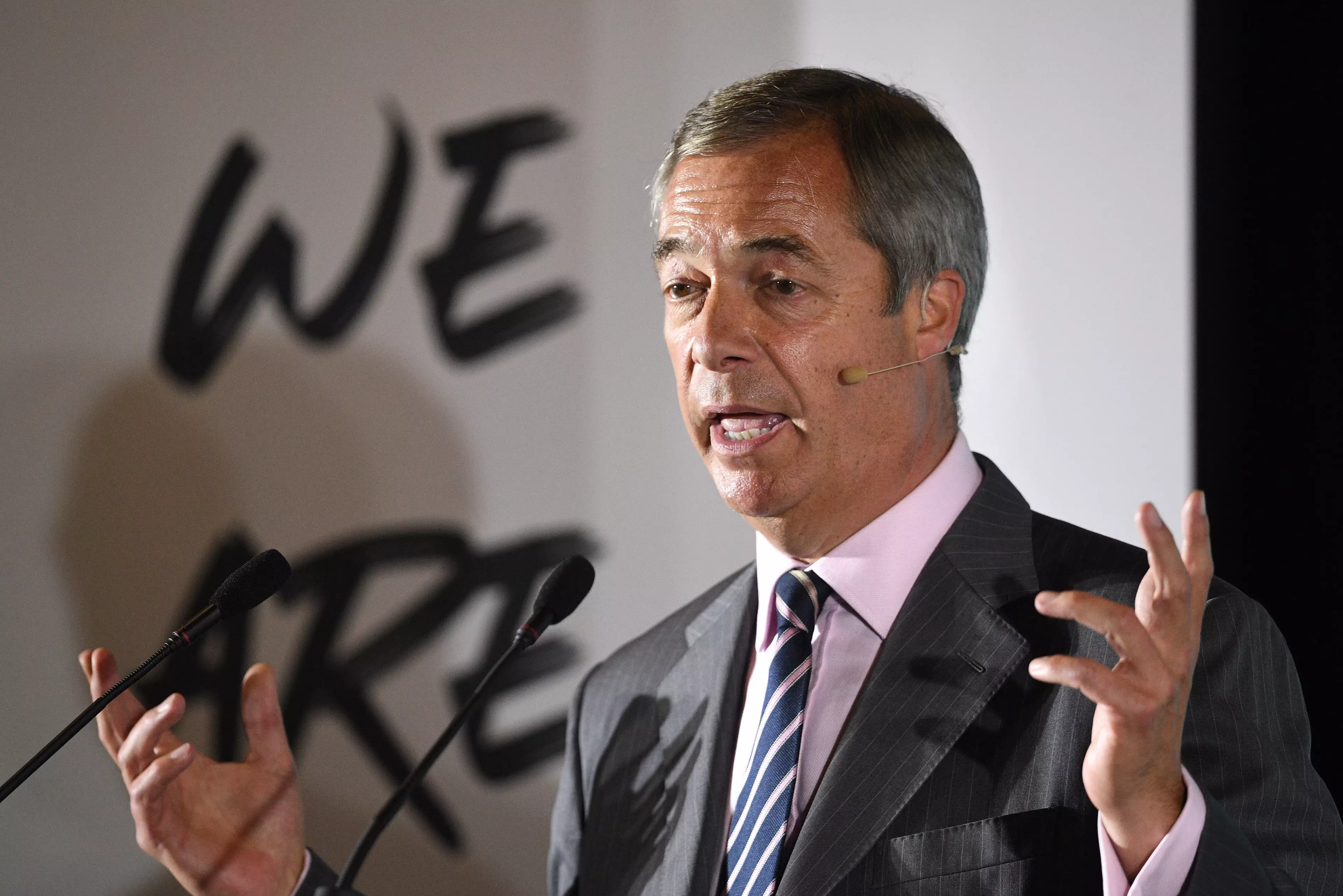 Nigel Farage, probably the world's highest profile Nigel.