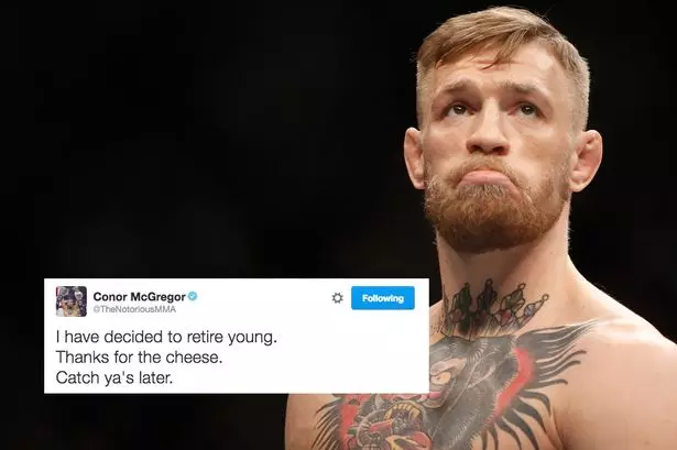 Conor McGregor Finally Speaks Out About That 'Retirement' Tweet