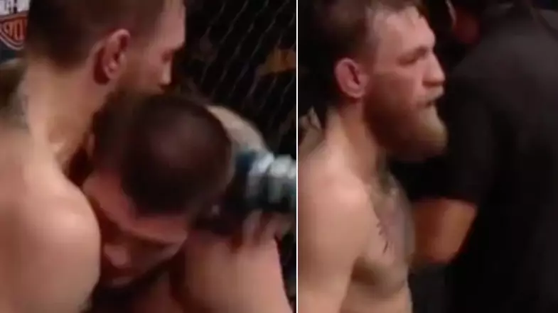 People Think Conor McGregor Can Be Heard 'Apologising' To Khabib At End Of Round 3