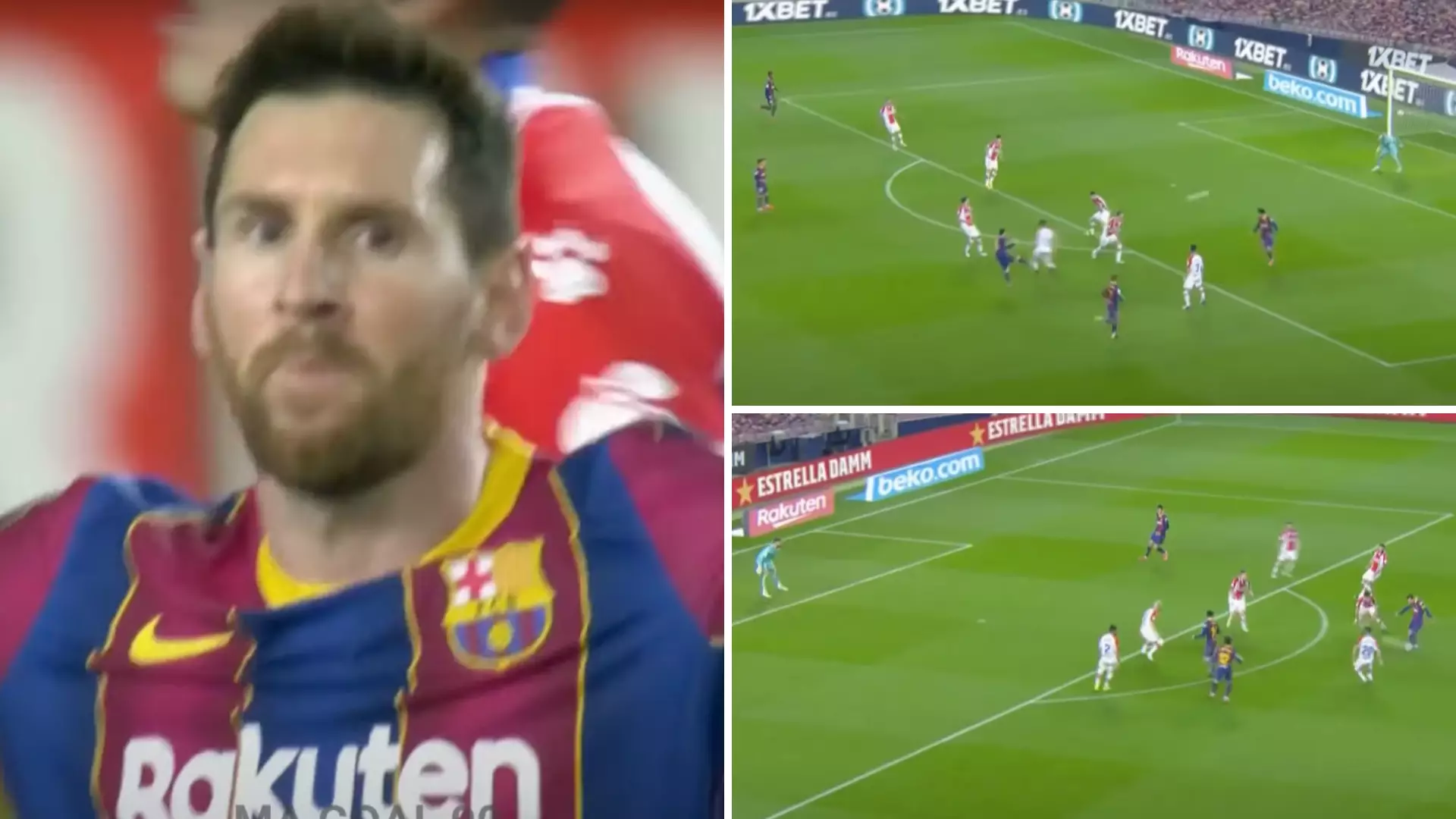 Lionel Messi’s Stunning Highlights For Barcelona Against Alaves Emerge Online Ahead Of PSG Clash