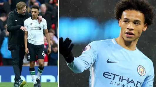Liverpool Fans Are Saying The Same Thing About Trent Alexander-Arnold And Leroy Sane