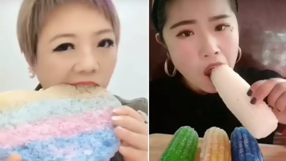 China Is Going Crazy For 'Ice Crunch' Videos Of People Chewing Ice Blocks
