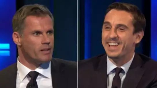 Jamie Carragher Just Told Gary Neville To 'F*ck Off' On Twitter After Brilliant Wind-Up