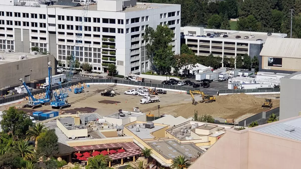 Universal Studios Nintendo Themed Land Under Construction
