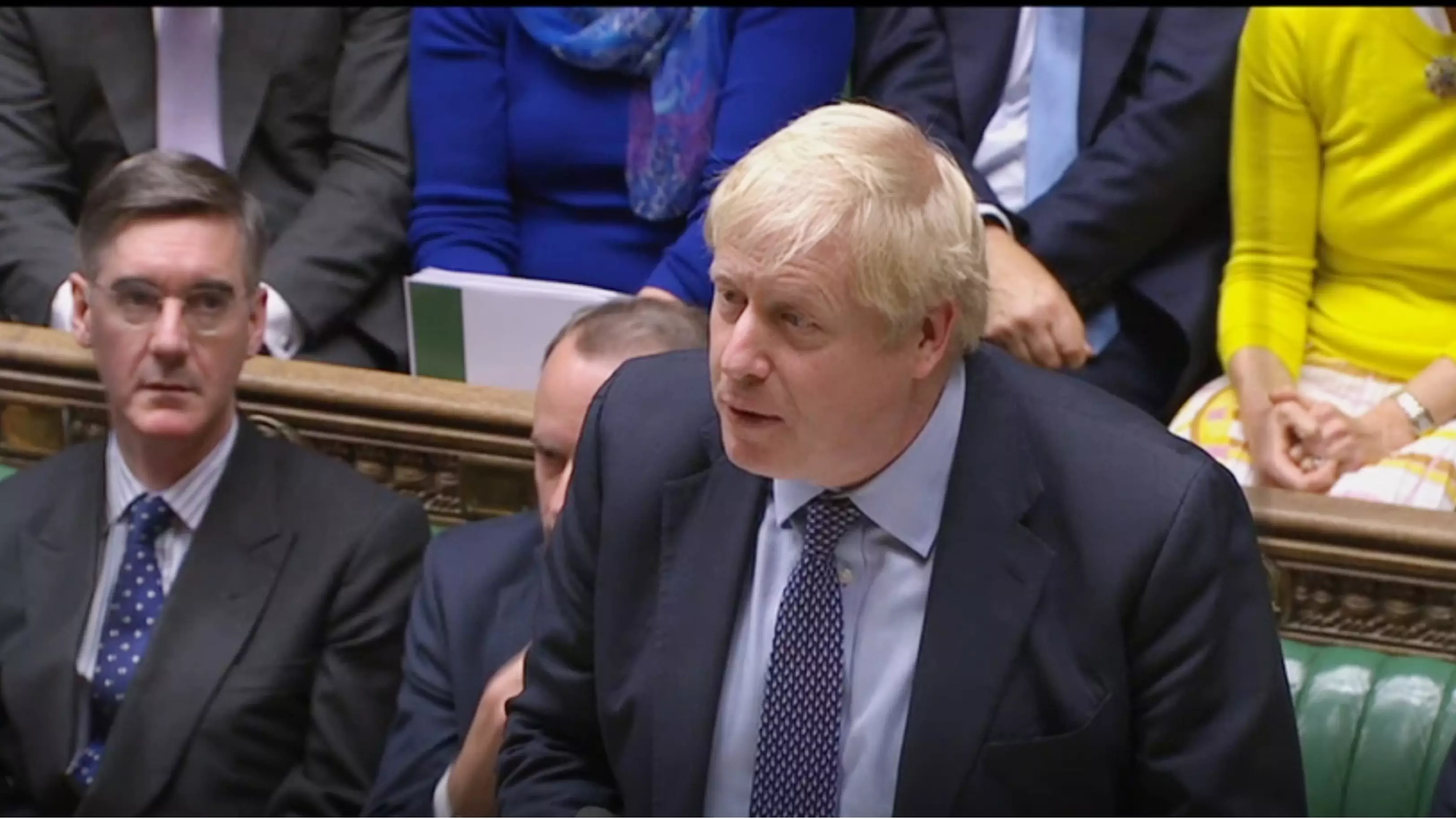 MPs Vote Through Amendment Backing Delay To Boris Johnson's Brexit Deal