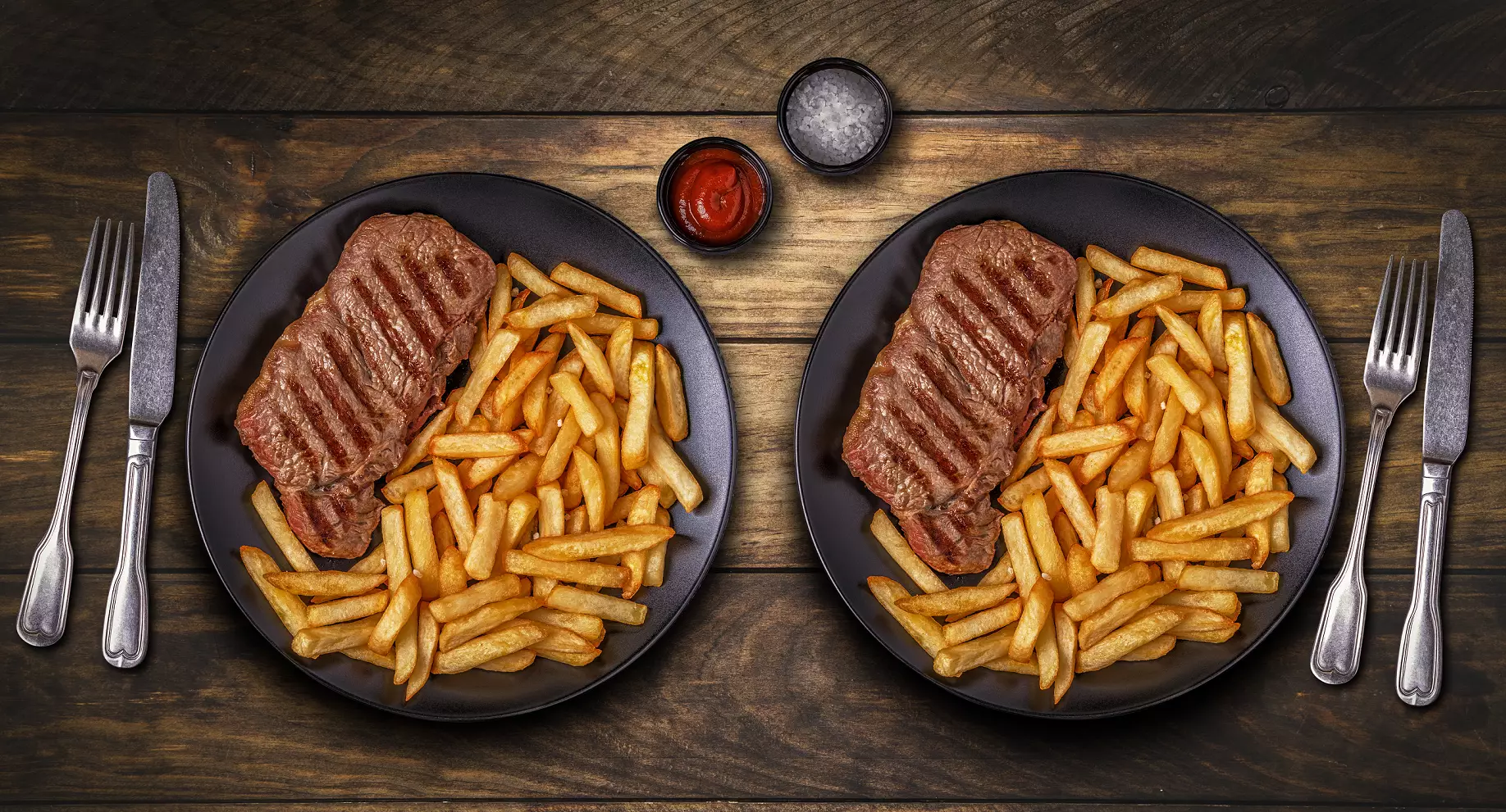 Morrisons is selling two ribeye steaks and chips for £5 - but the offer ends on Sunday.