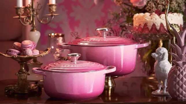 Le Creuset's Berry Collection Will Make Cooking Christmas Dinner So Much Prettier