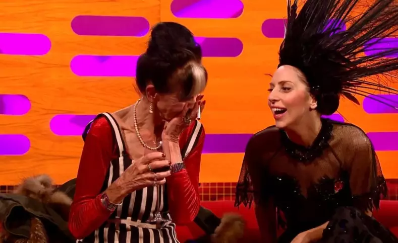 June Brown said Lady Gaga invited her to a nightclub.