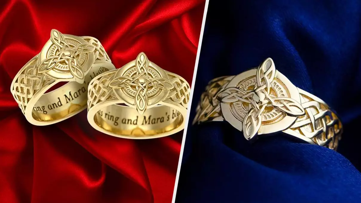 Say 'I Fus-Roh-Do' With These 'Skyrim' Wedding Rings