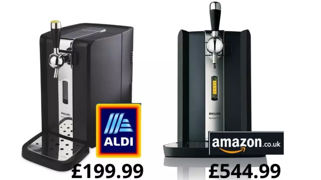 Aldi's Philips Perfect Draft Machine Goes On Sale This Weekend - And It's £350 Cheaper Than Amazon