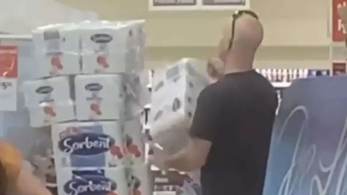 Two Adelaide Blokes Seen Buying Hundreds Of Toilet Paper Rolls Following Covid-19 Outbreak