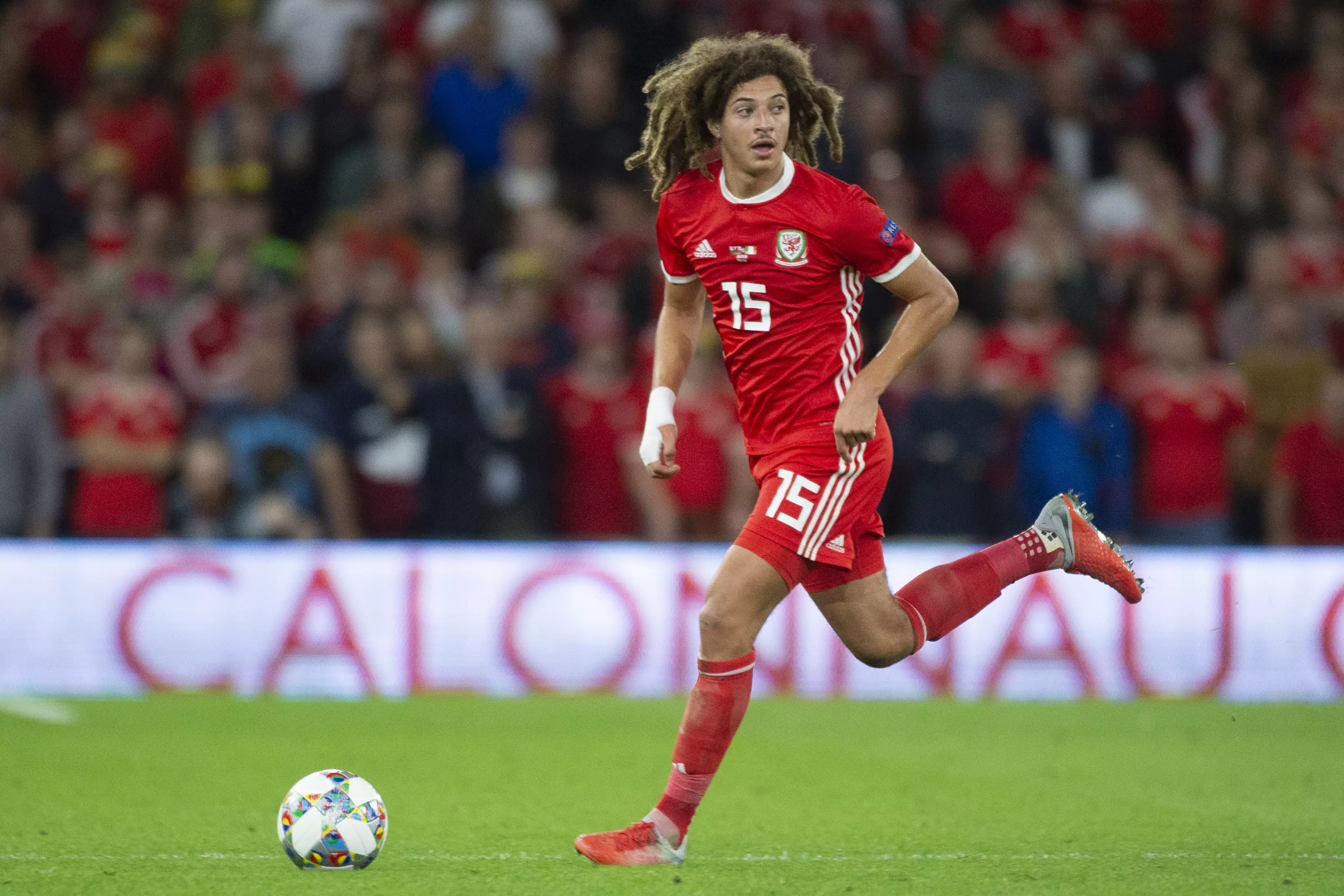 Ampadu was excellent in the games against Ireland. Image: PA Images
