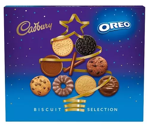 You can also get your hands on a Cadbury and Oreo biscuit selection box (