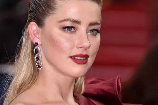 Amber Heard was also high on the list.