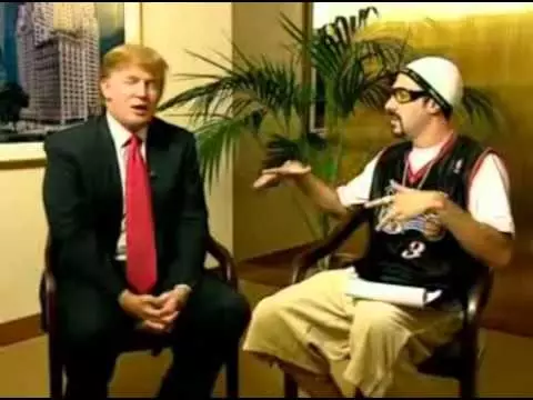 Never Forget That Ali G Interview, Donald Trump