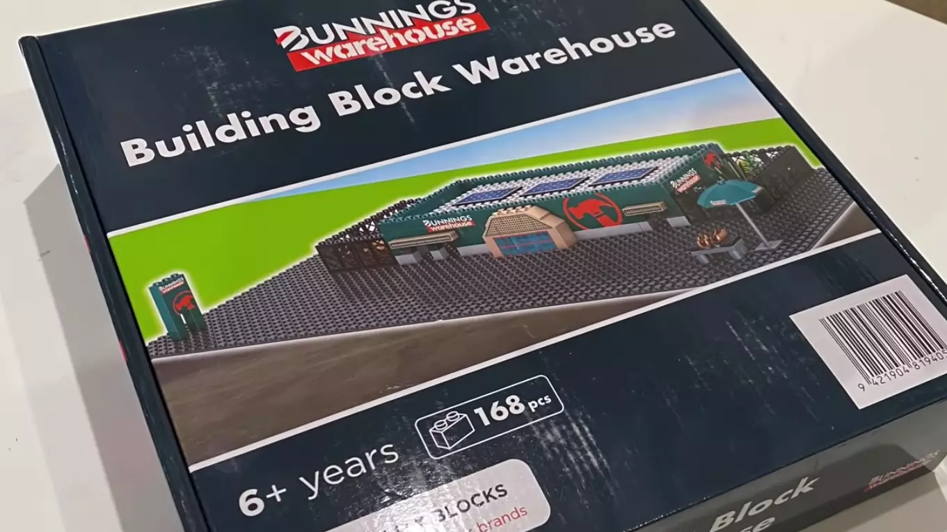 Bunnings Releases Lego-Style Set So You Can Have Your Very Own Warehouse