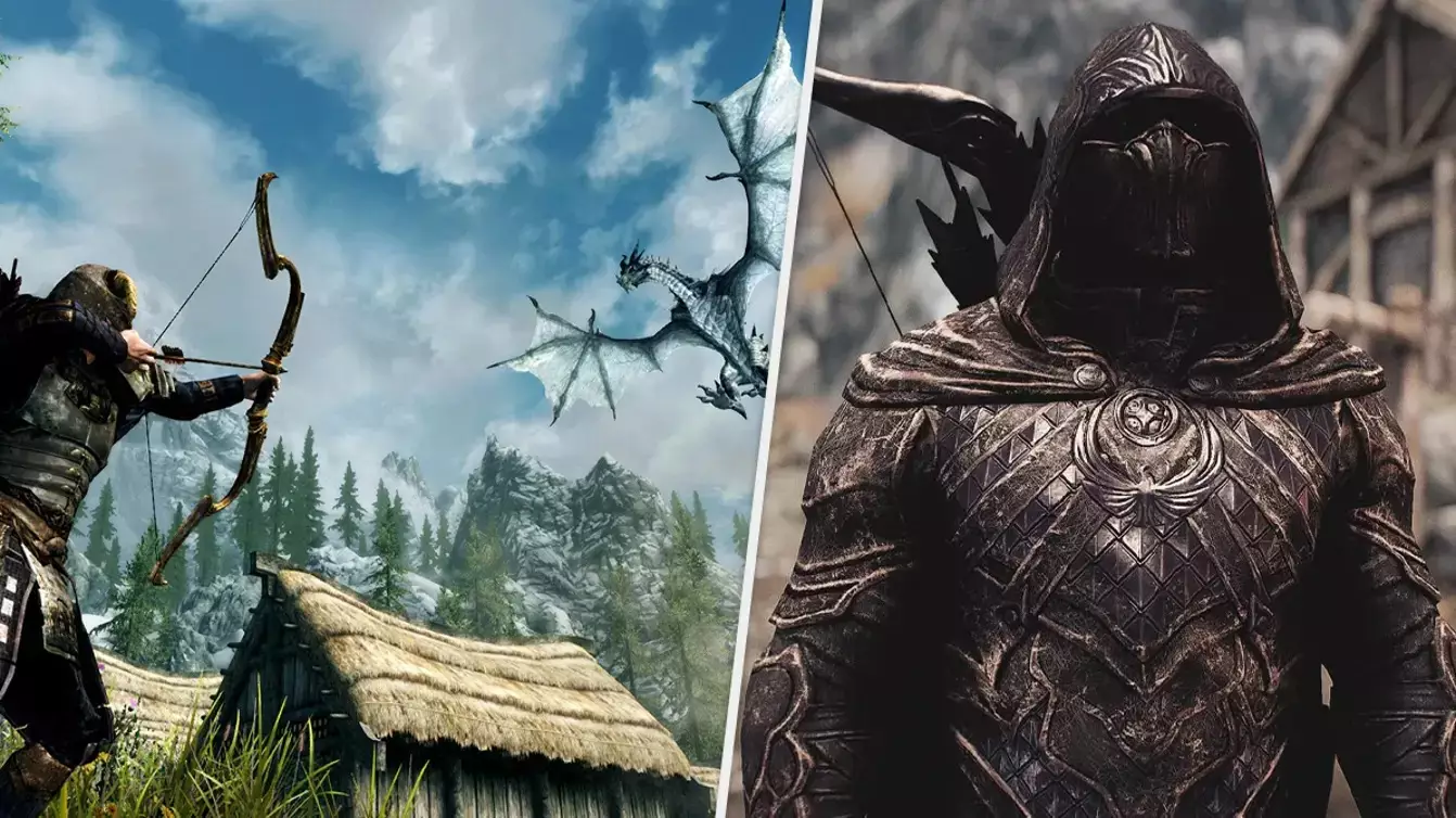 'Skyrim' Player Finds Incredibly Stylish Way To Prevent Fall Damage 