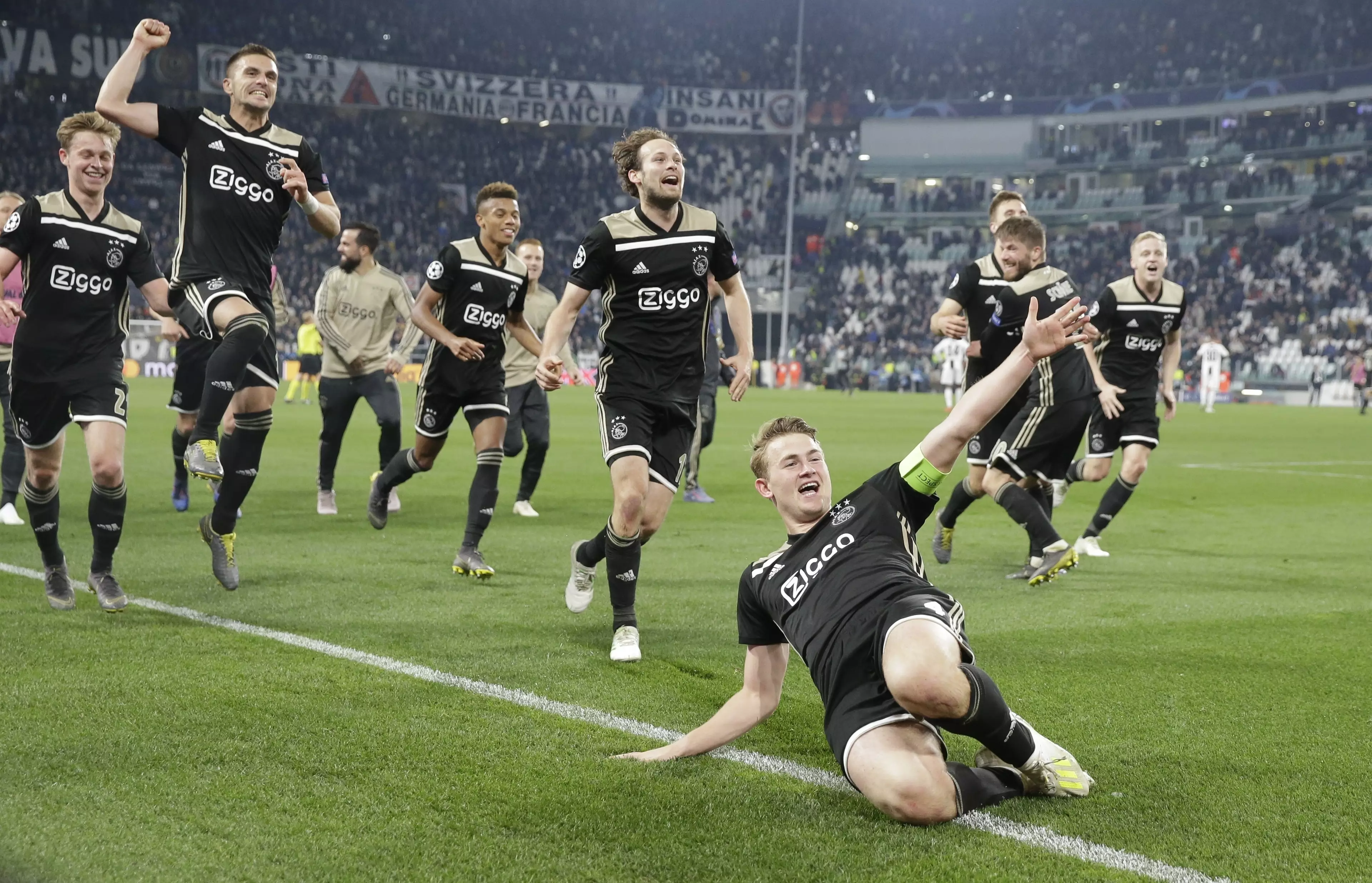 Ajax have beaten Juventus and Real Madrid on the way to the Champions League semi. Image: PA Images