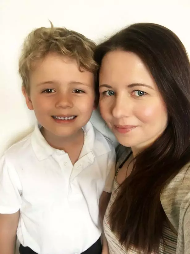 Archie with his mum, Lindsey.