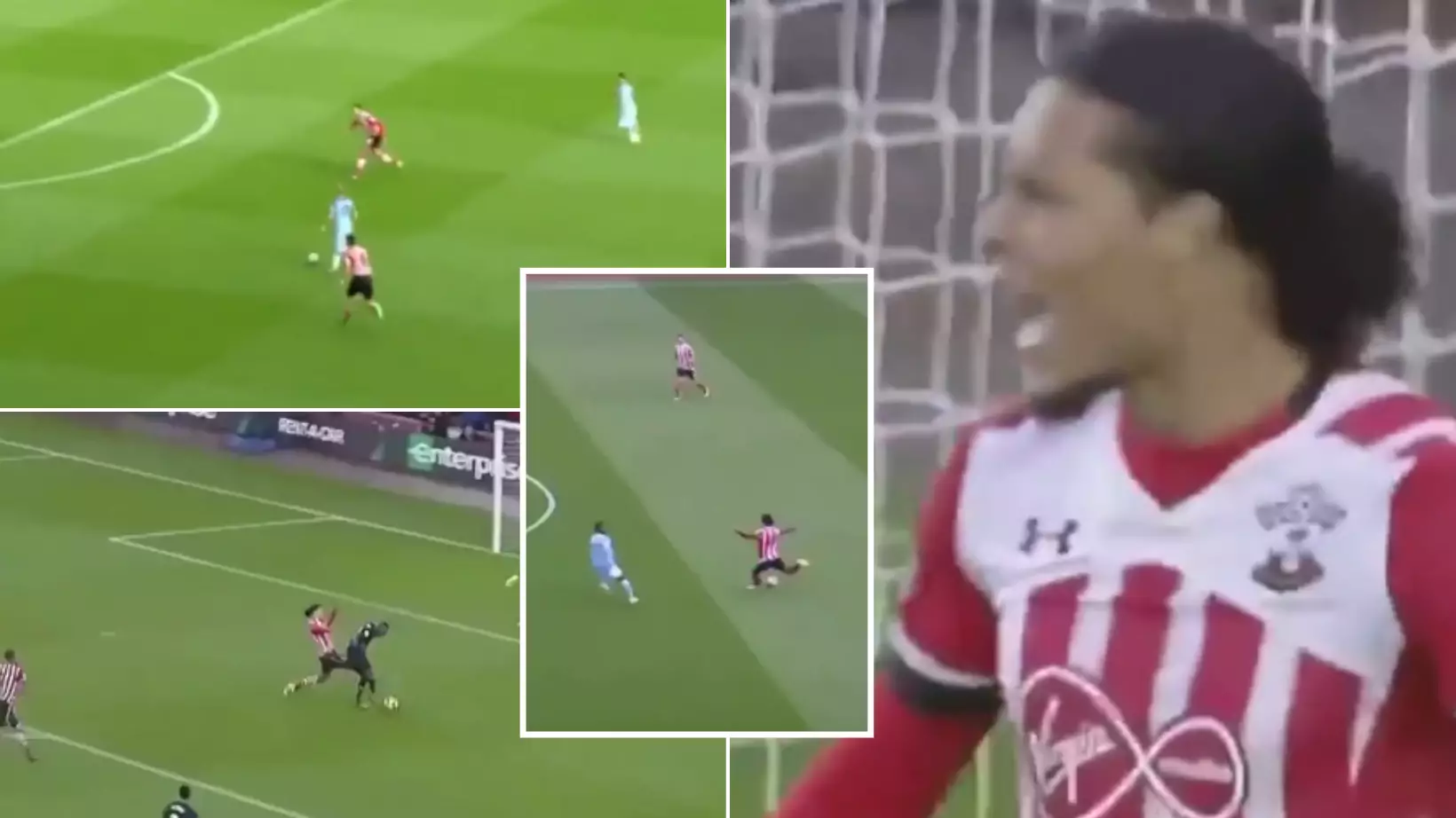 Compilation Of Virgil van Dijk At Southampton Shows He Was World Class Before Signing For Liverpool