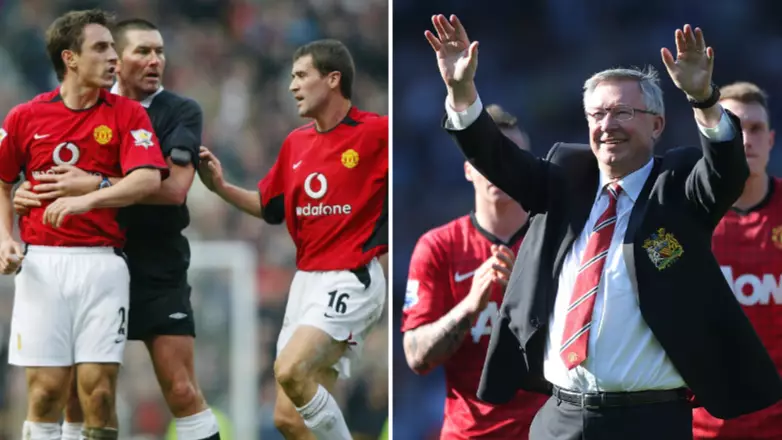 Roy Keane And Gary Neville Negotiated A Contract With Sir Alex Ferguson For Manchester United Youngster