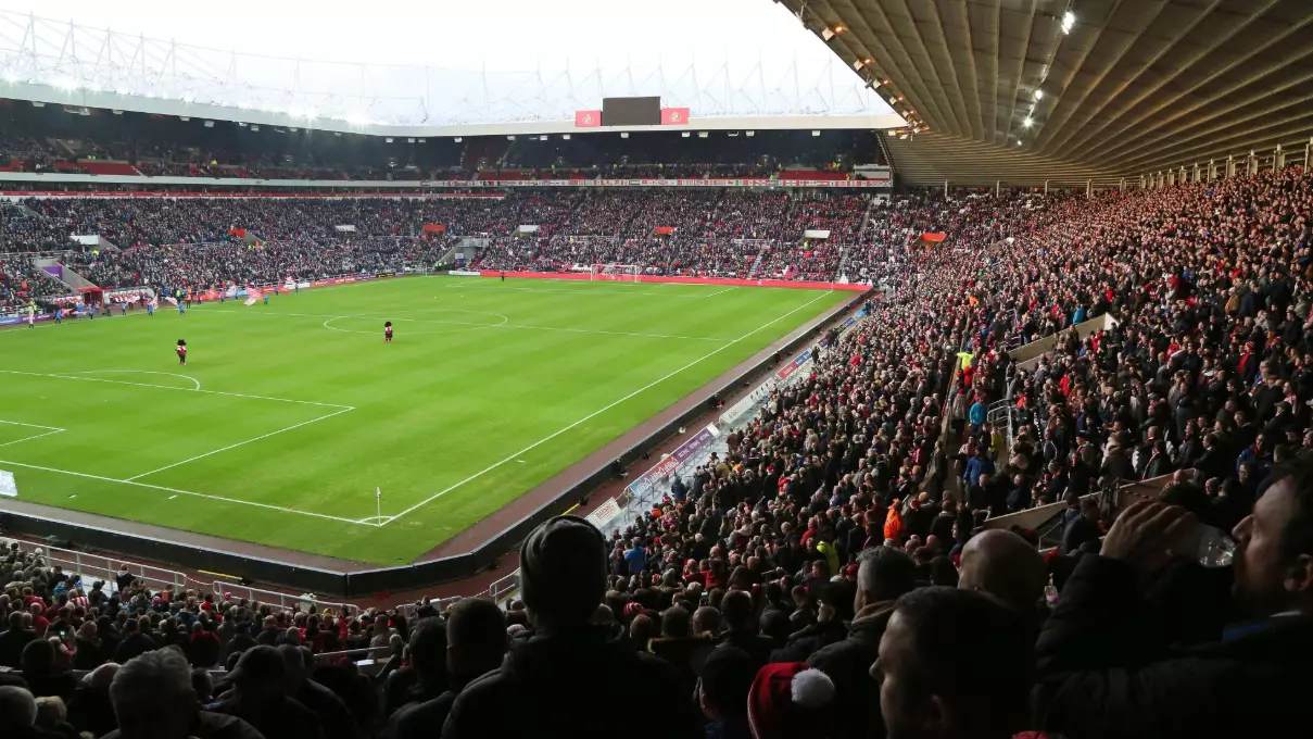 More Than 45,000 Fans Are At Stadium Of Light For Sunderland's League One Game
