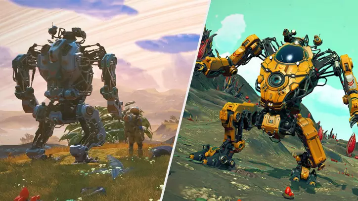 'No Man's Sky' Has Giant Mechs Now And They're Legit Cool