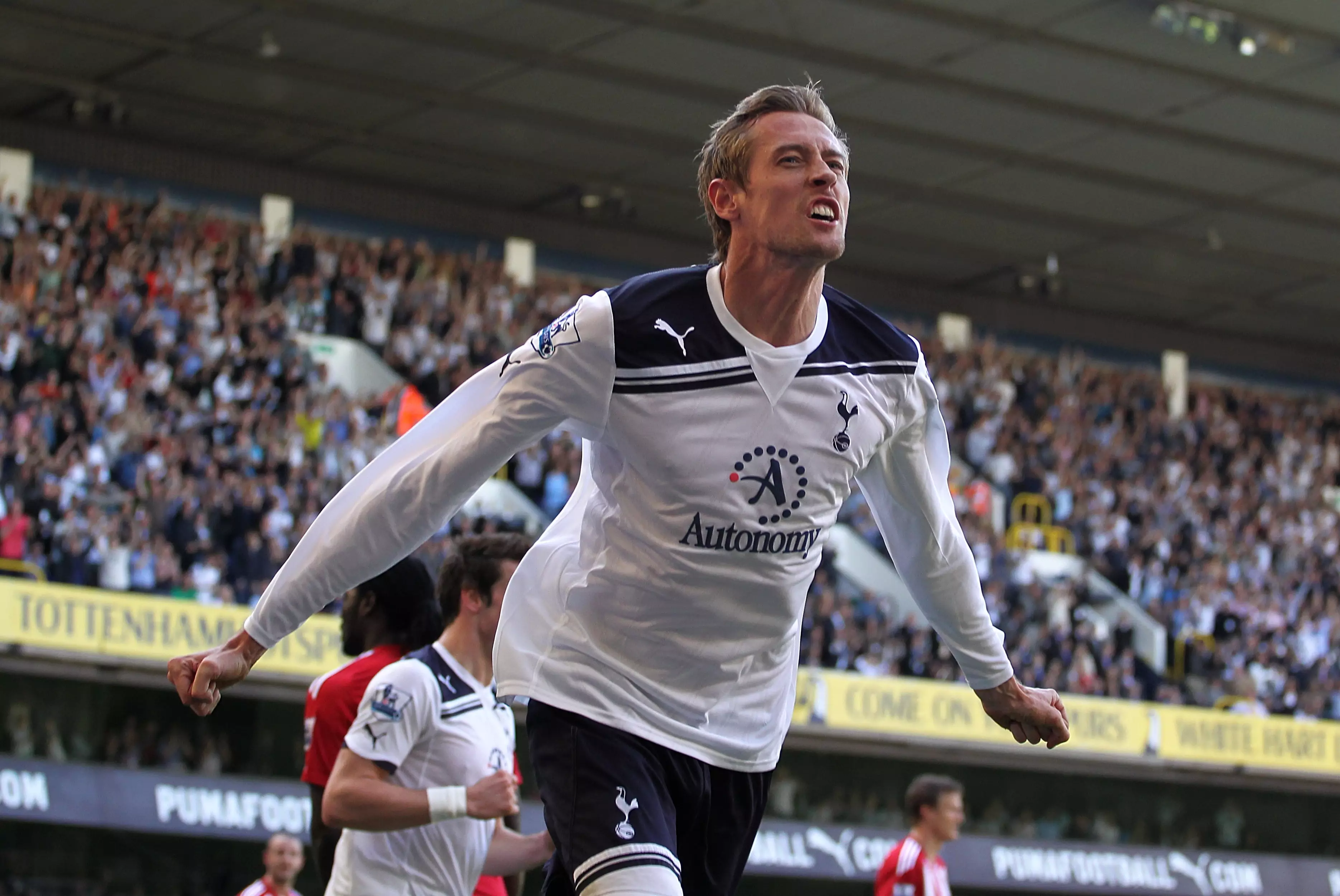 Peter Crouch enjoyed a stellar career in the Premier League with Tottenham and Liverpool among other clubs