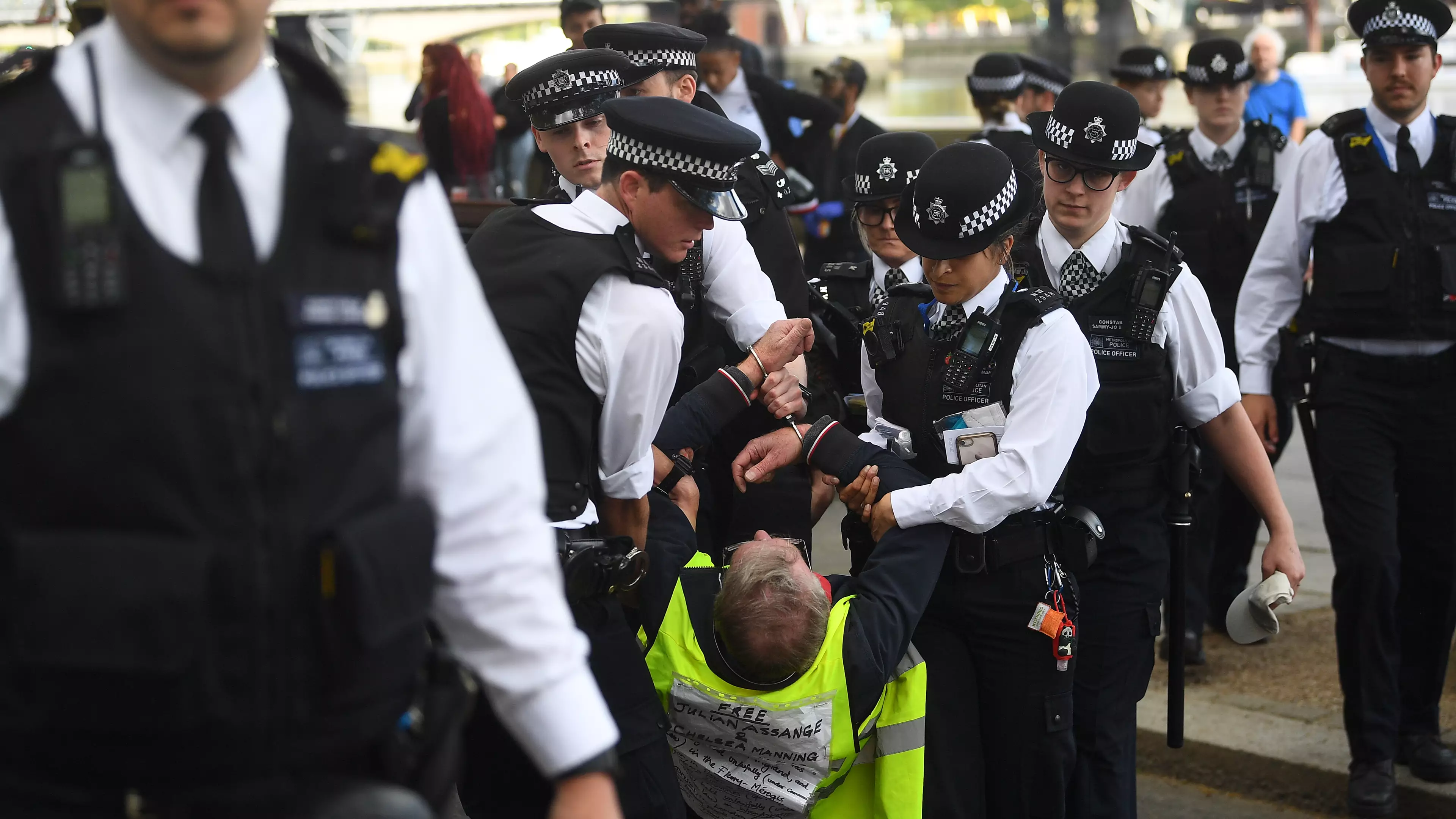 Anti-Lockdown Protesters Gather In London