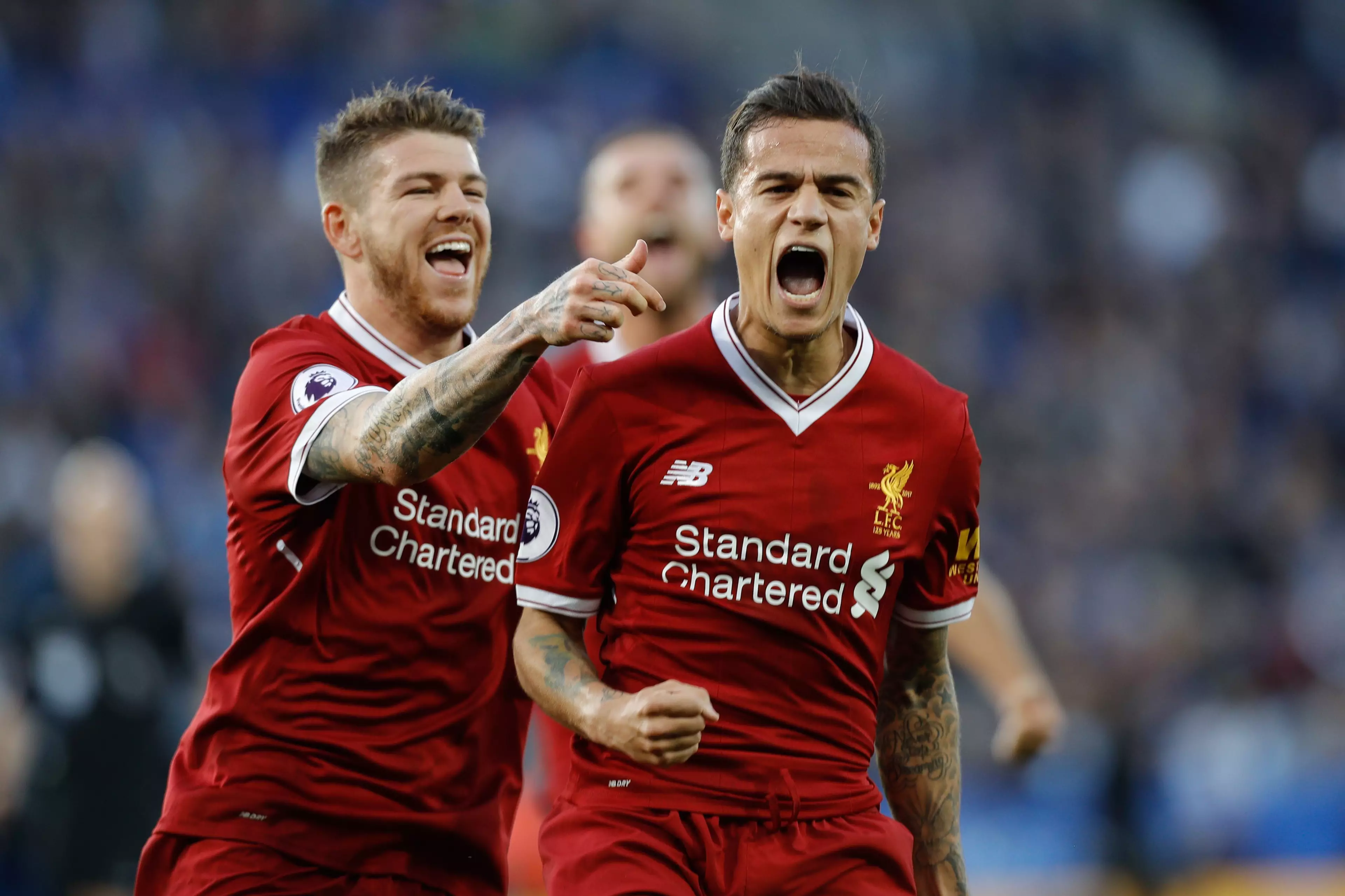 Coutinho has continued playing at a good level. Image: PA Images.