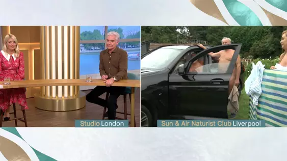​Nudist Nearly Accidentally Flashes Genitals On This Morning