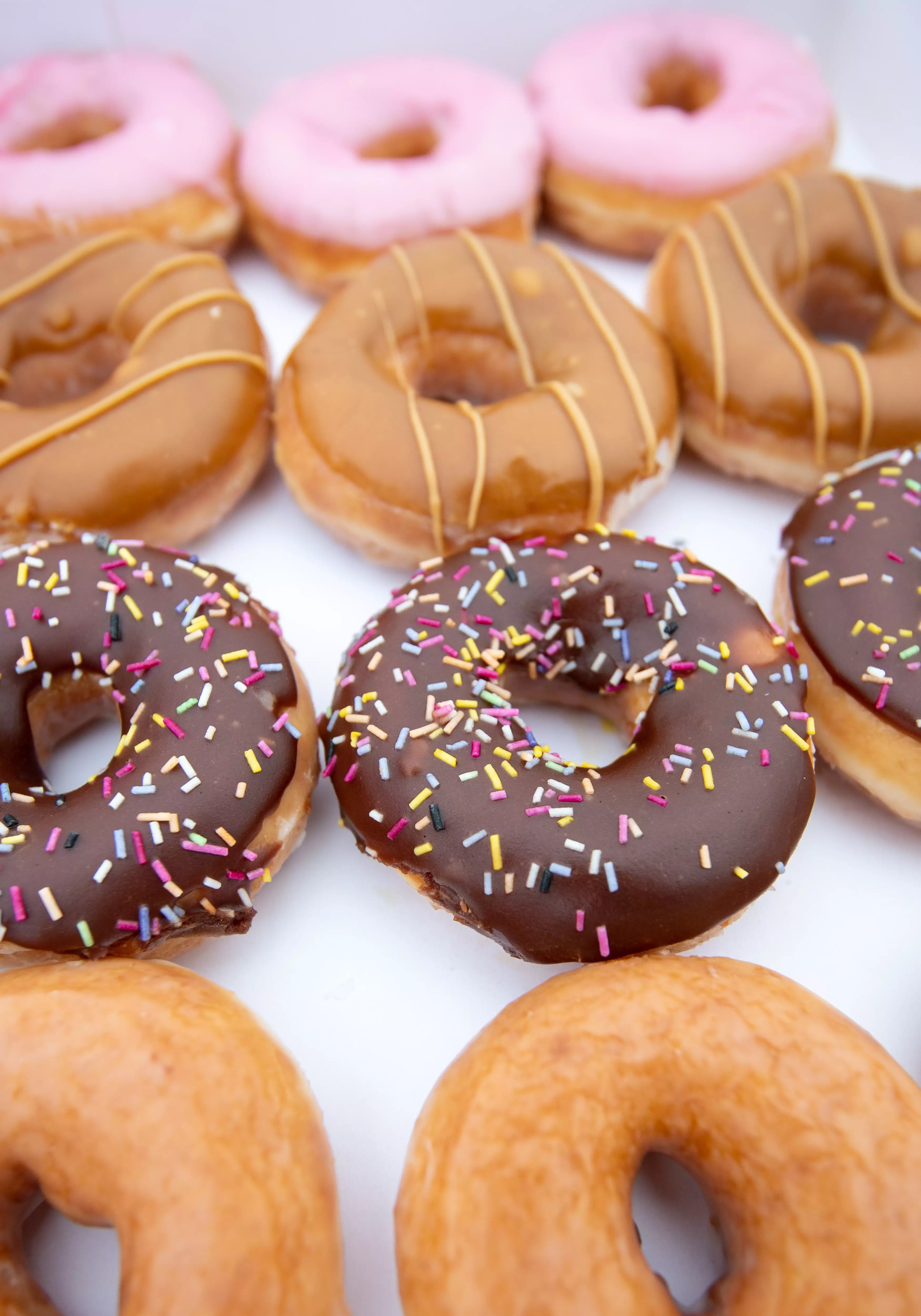 Krispy Kreme doughnuts come in a variety of delicious flavours (