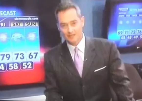 Banterless Weatherman Sucks Us Into The Void With Miserable Joke About Sex With A Dog