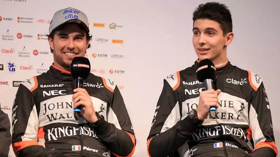 Force India Set To Keep Sergio Perez And Esteban Ocon