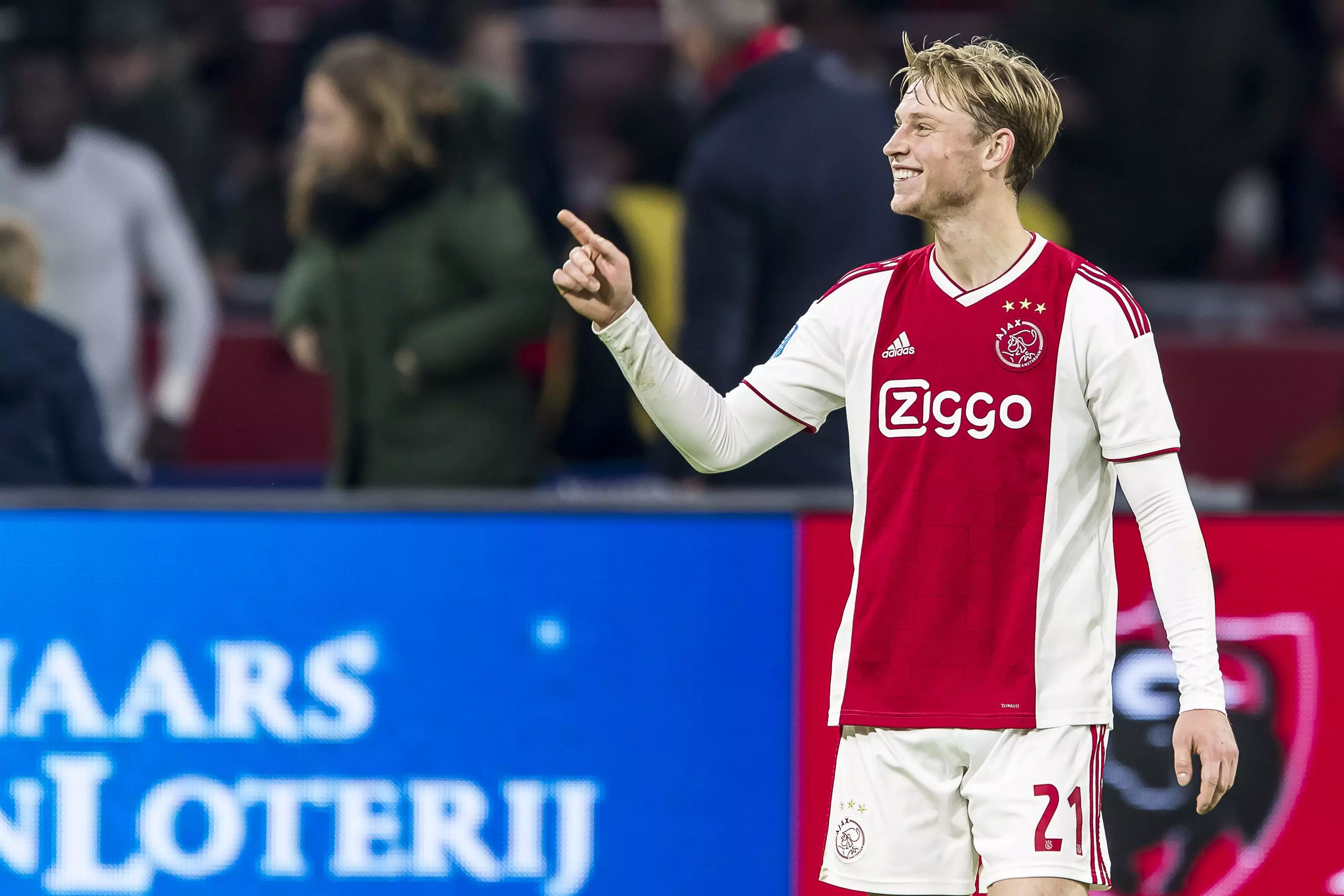De Jong has impressed for Ajax and Netherlands. Image: PA Images