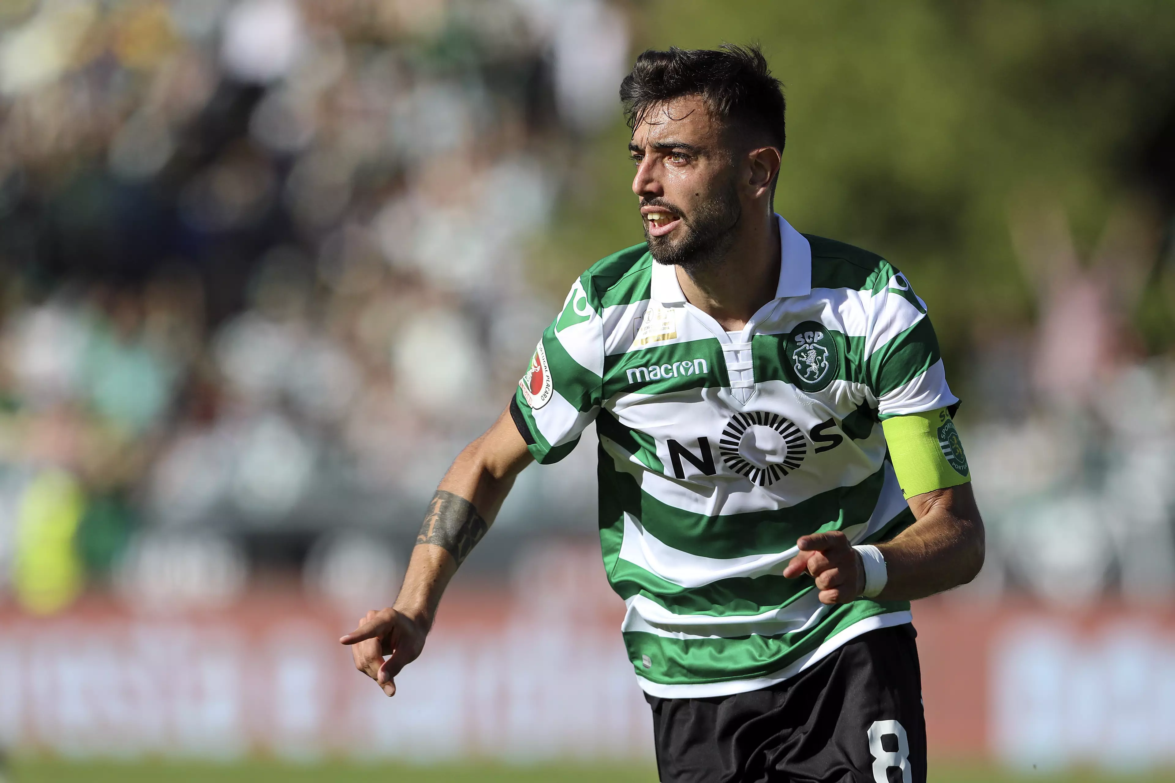 It was a surprise Bruno Fernandes didn't move last summer. Image: PA Images