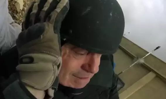 Footage Released Of When Ross Kemp Was Shot At By ISIS Snipers